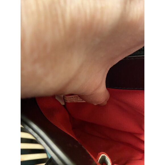 Handbag With Red Interior,Black Trim Maxx New York Plaid NWT 12" L X 8" H X 3" D - Picture 12 of 16